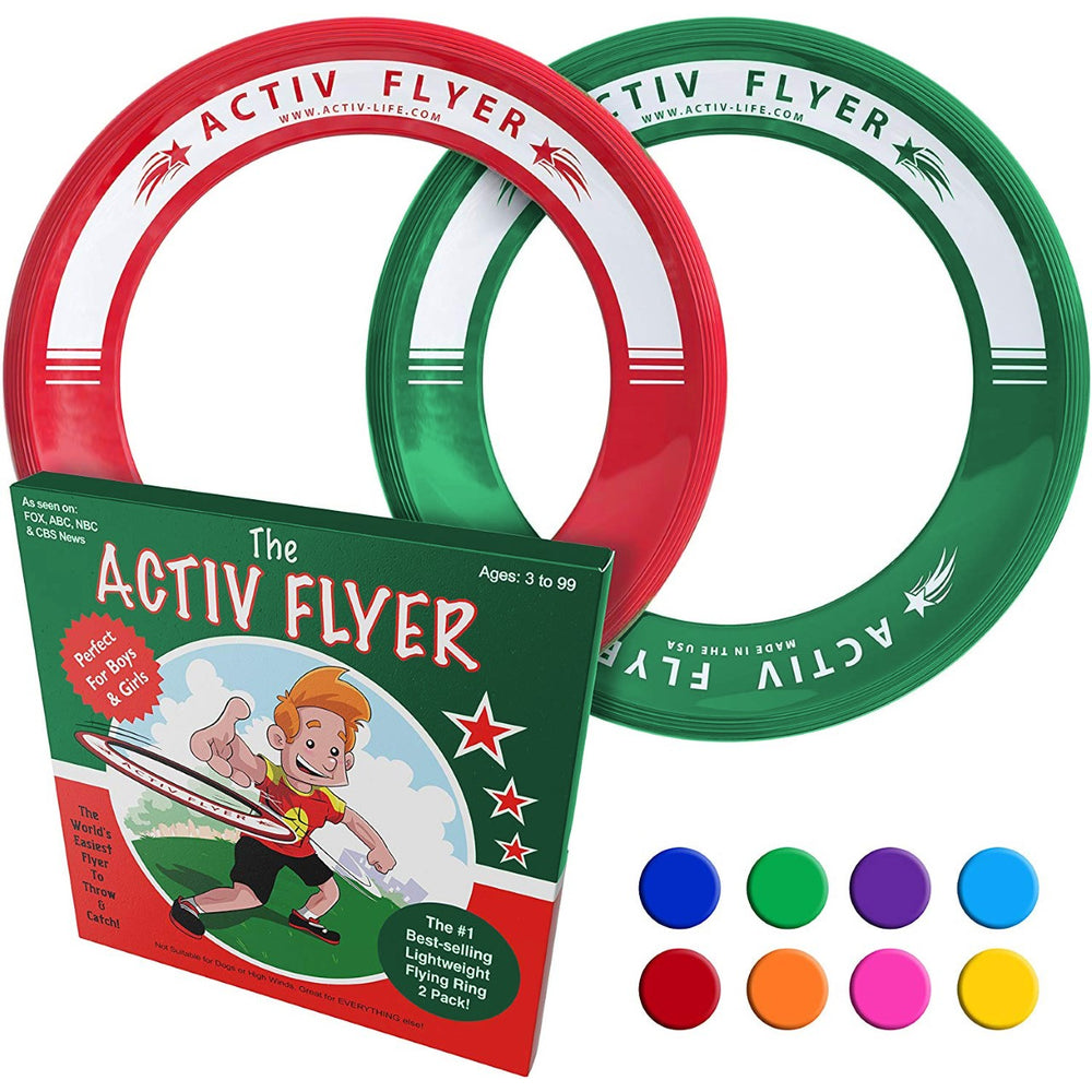 Activ Life Kid's Flying Rings (2 Packs)