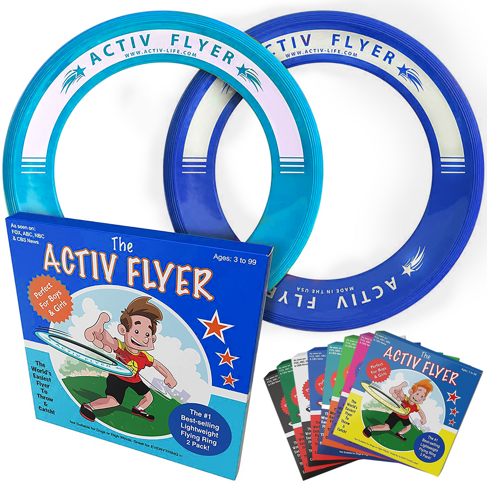 Activ Life Kid's Flying Rings (2 Pack)