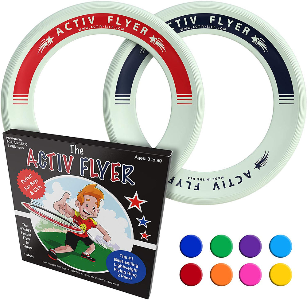 Activ Life Kid's Flying Rings (2 Pack)