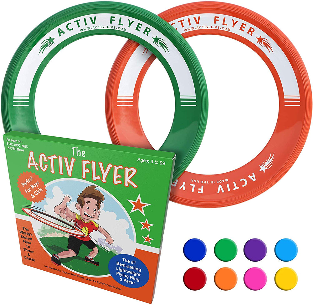 Activ Life Kid's Flying Rings (2 Pack)