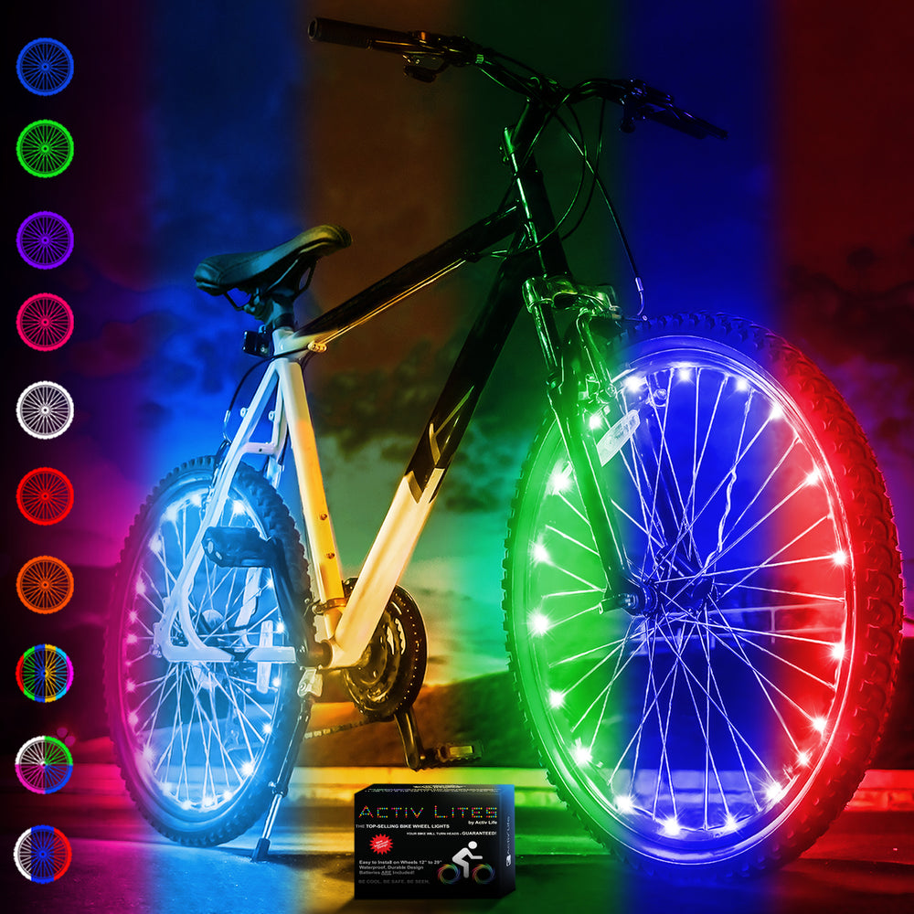 Activ Life LED Bike Wheel Lights (2 Pack)