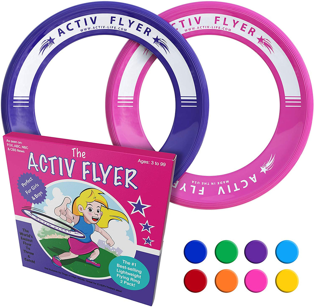 Activ Life Kid's Flying Rings (2 Packs)