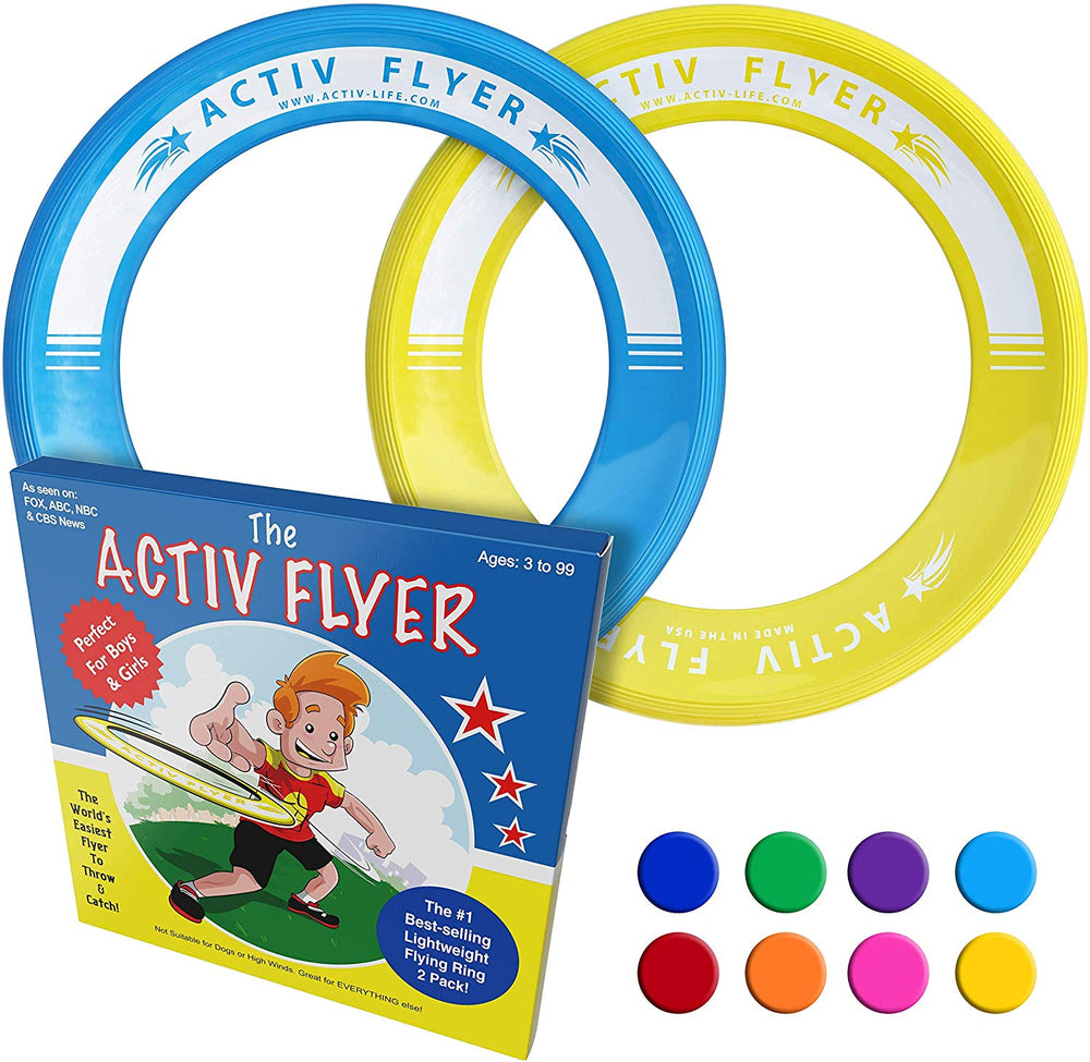 Activ Life Kid's Flying Rings (2 Pack)